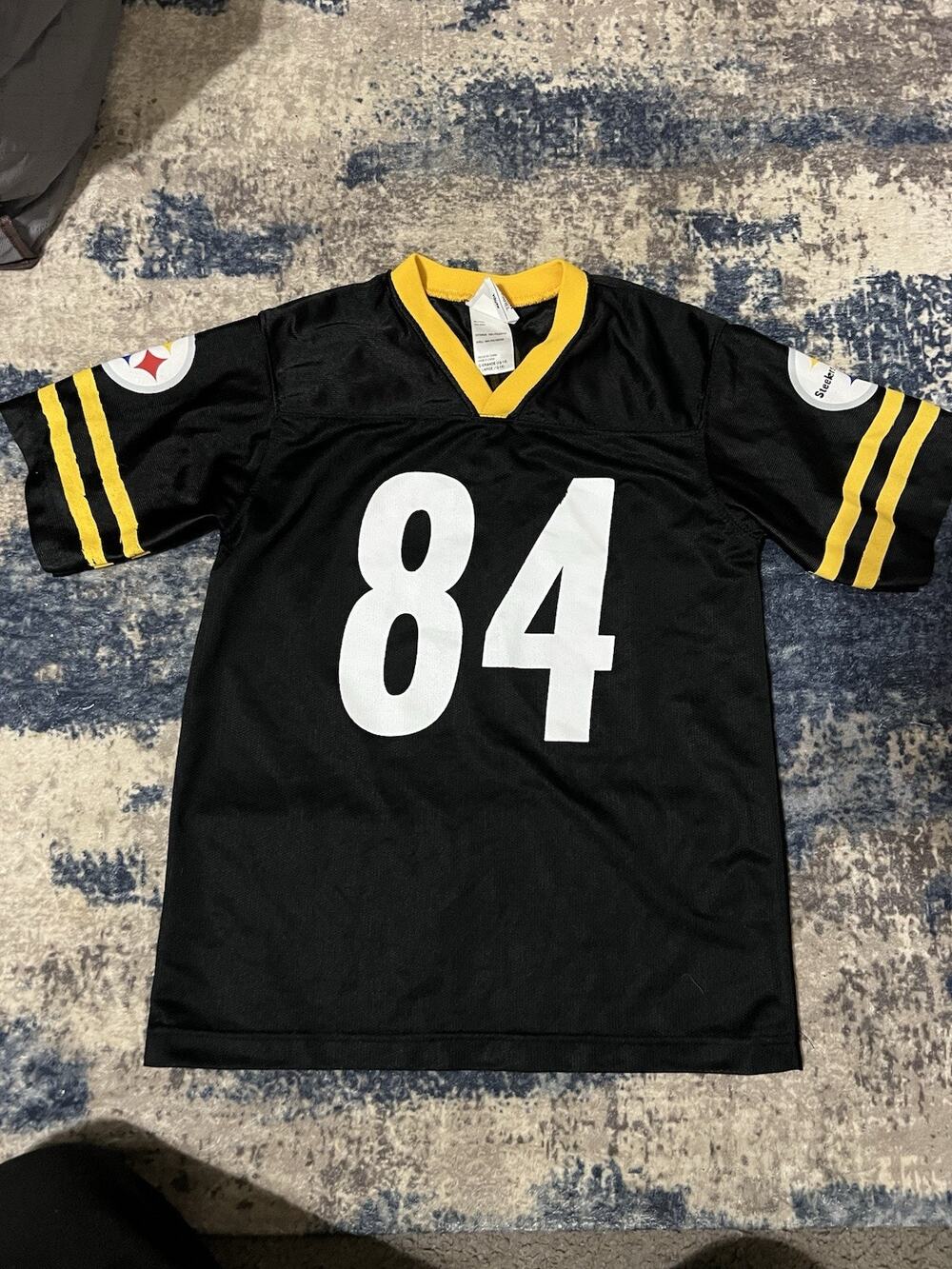 Size Youth L(12-14yo)-Antonio Brown Pittsburgh Steelers Nike NFL Football Jersey